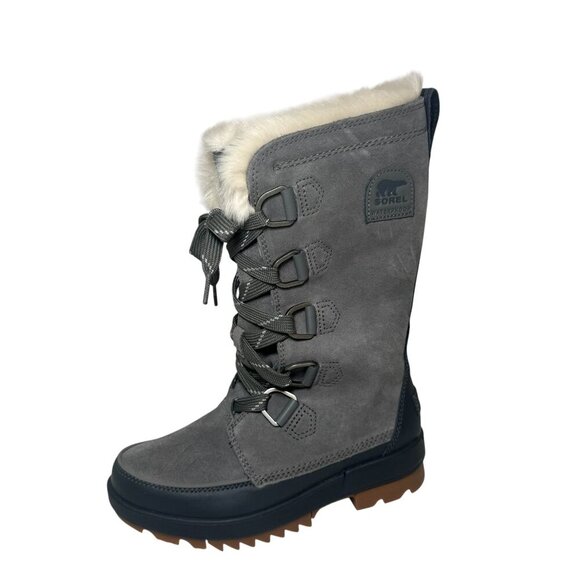 NEW Sorel Womens Torino™ II Tall Snow Boot Quarry Sz 6 Waterproof Suede Upper - Picture 2 of 9